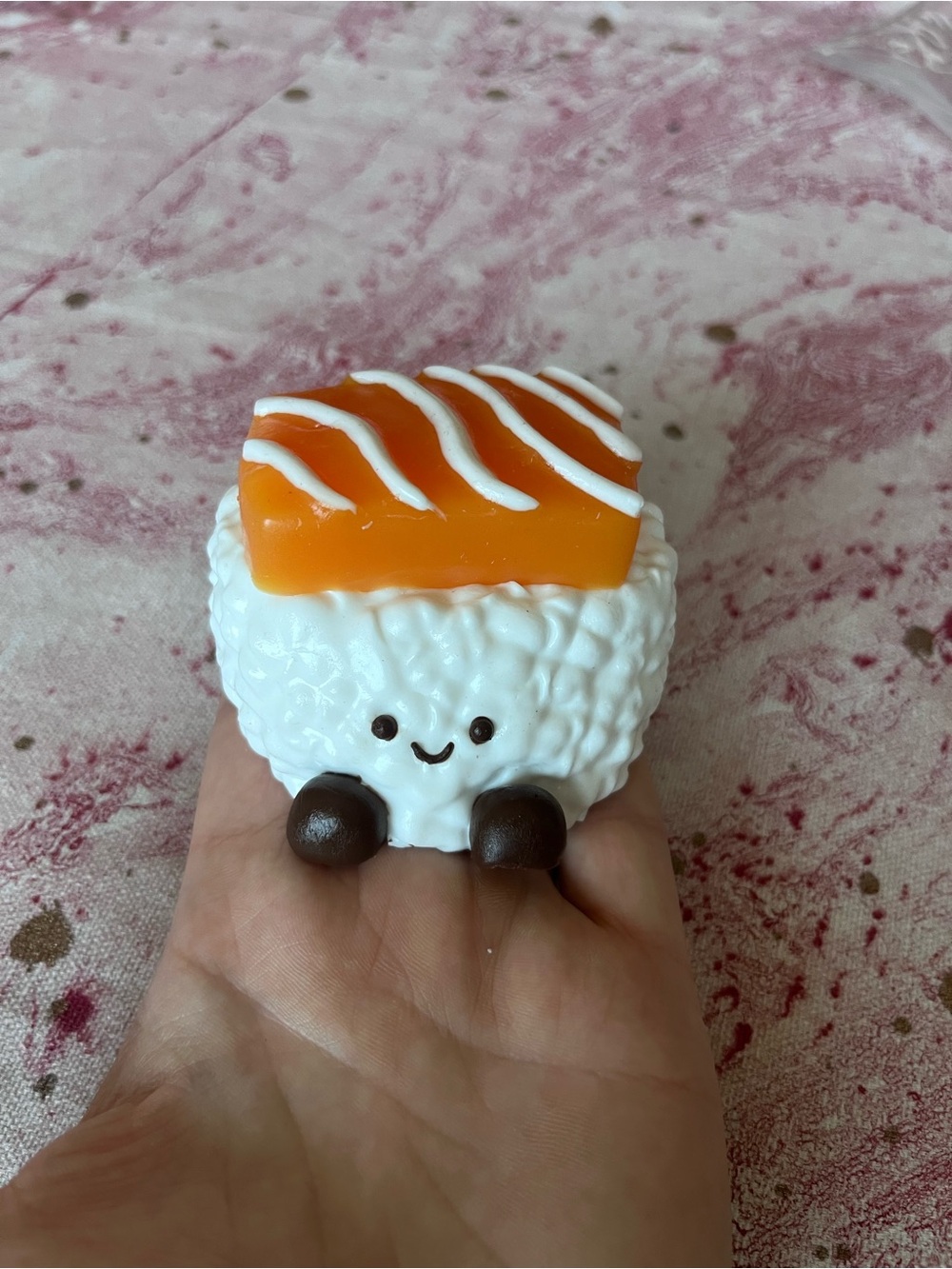Cute Orange Sushi Squishy Toy - Kids Other